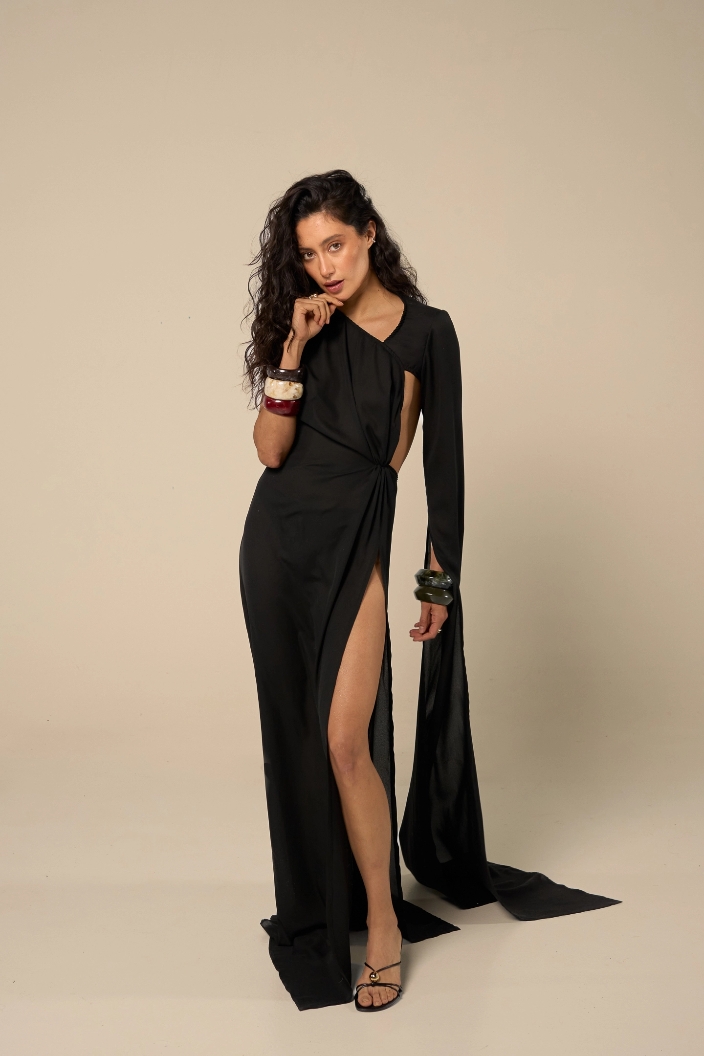 ELARIS DRESS IN “NOCTURNA” - Ocellee -1 ELARIS DRESS IN “NOCTURNA” - Image 1